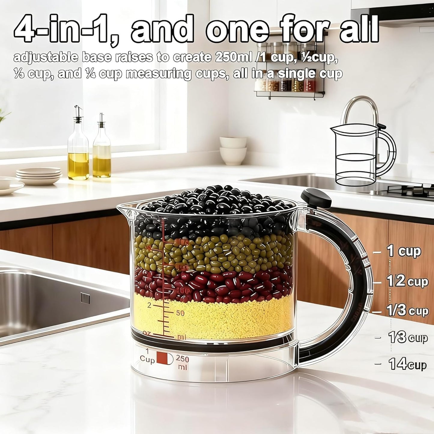 Quantum Calibrator Measuring Cup