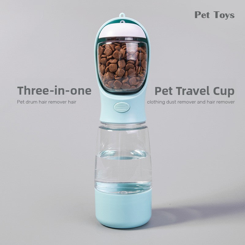 Portable Pet Outdoor Water & Food Dispenser