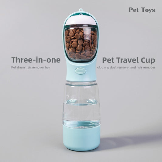 Portable Pet Outdoor Water & Food Dispenser