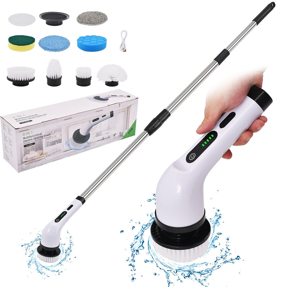 The Nebula Scrubber: High-Torque Electric Cleaning Wand