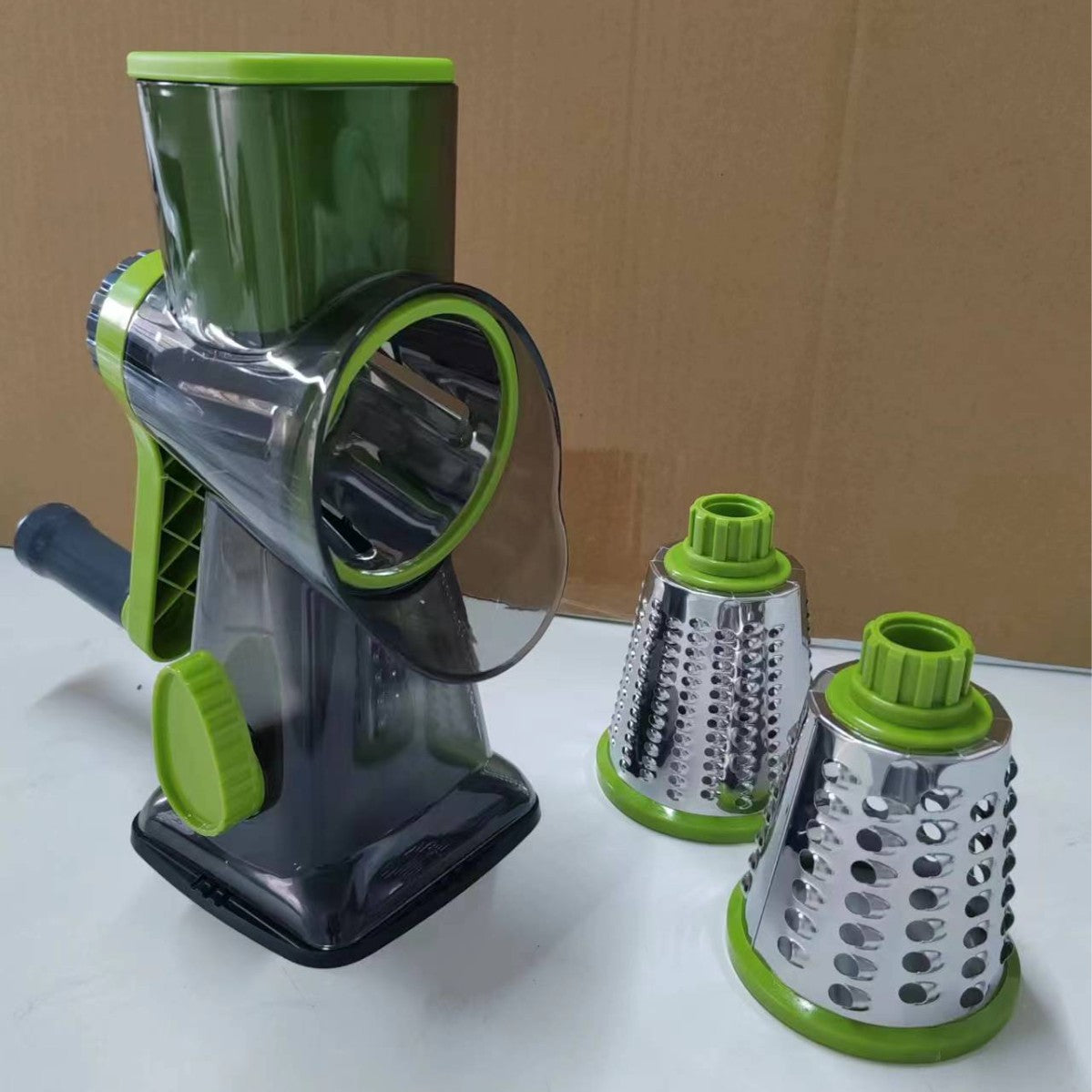 Hand-Cranked Cheese & Vegetable Grater