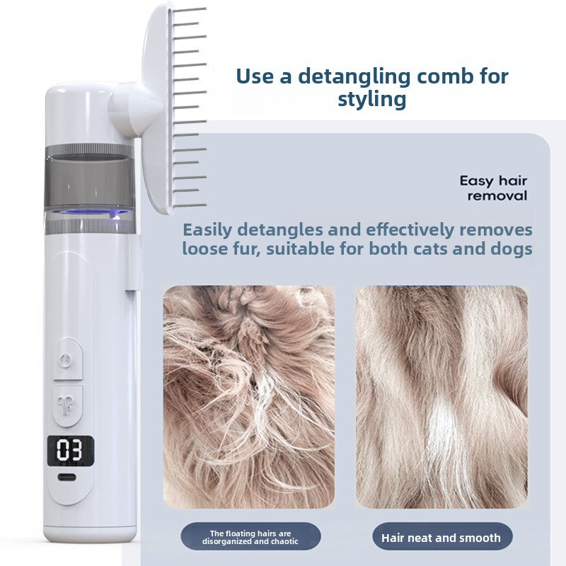Quantum Grooming Wand: Electric Flea & Tangle Comb