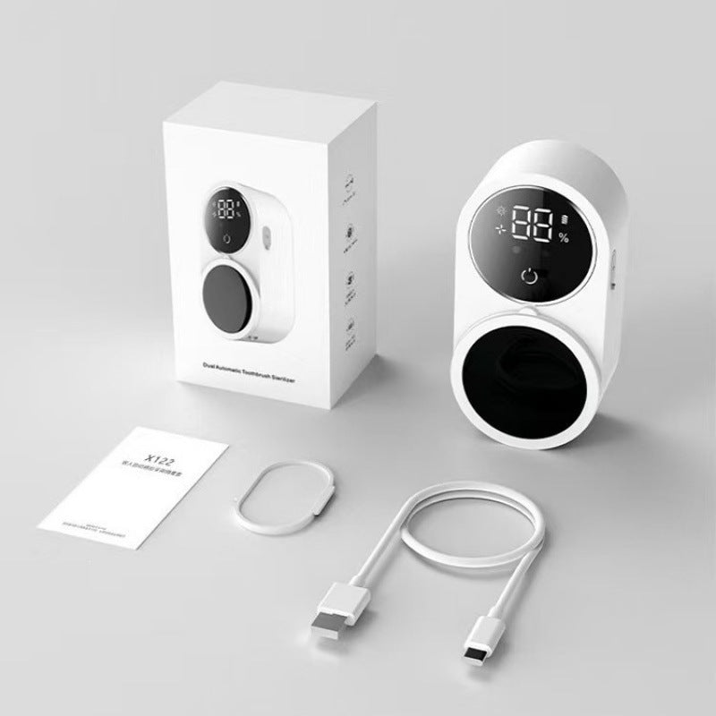 Dual UV Toothbrush Sanitizer Pod