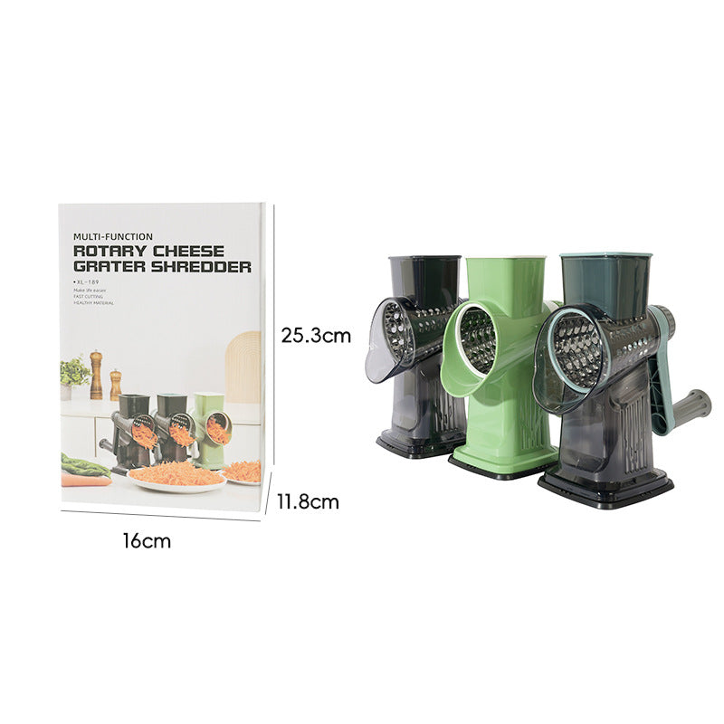 Hand-Cranked Cheese & Vegetable Grater